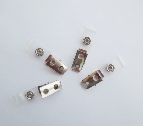 Long band large double hole clip